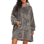 Oversized Cozy Blanket Hoodie