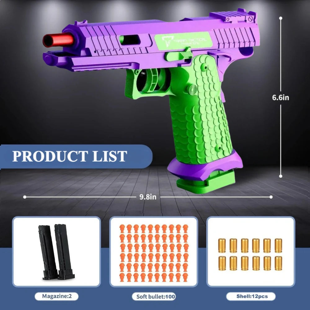 Toy Gun Model Automatic Continuous Firing