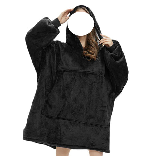 Oversized Cozy Blanket Hoodie