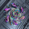 Mechanical Deformable Metal Fidget Spinner Premium