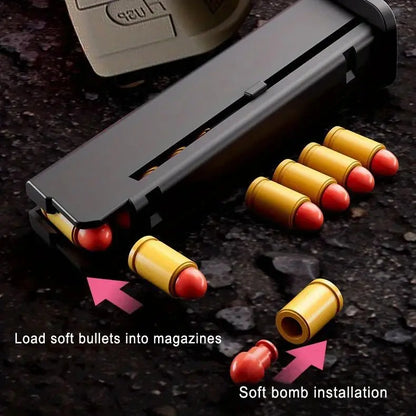 Toy Gun Model Automatic Continuous Firing