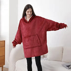 Oversized Cozy Blanket Hoodie